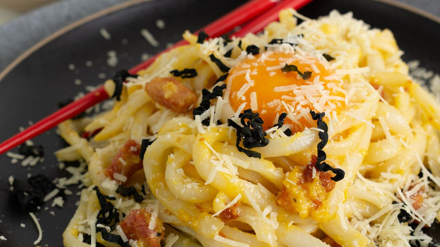 Miso Carbonara Udon
