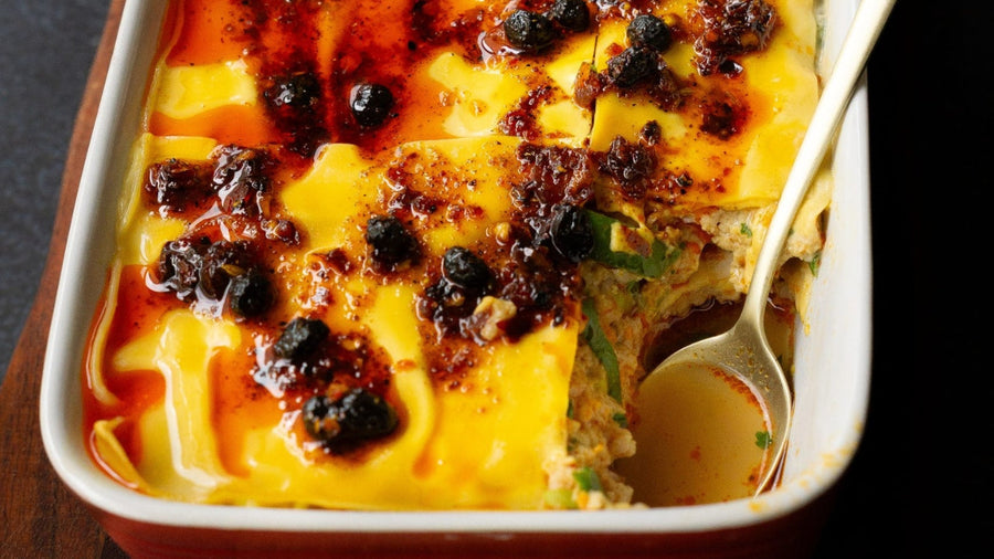 Viral dumpling bake
