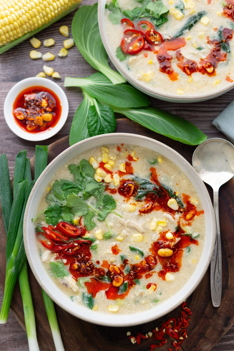 Chicken & Corn Egg Drop Soup