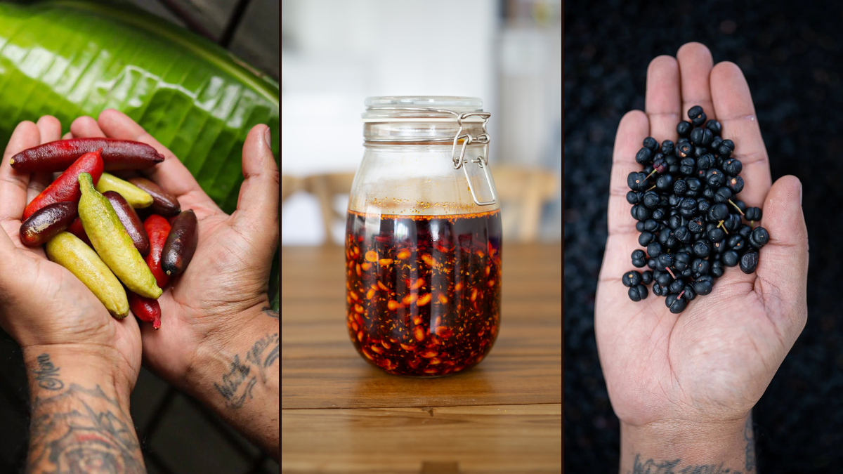 Rocking Rayu ingredients and chilli oil